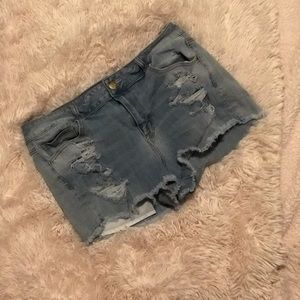 American Eagle distressed shorts 360 Stretch